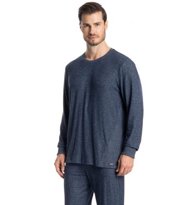 Pijama Longo Masculino Cashmere - Imagem 3 - Mobile