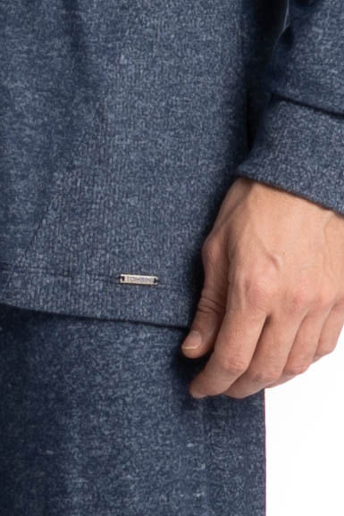 Pijama Longo Masculino Cashmere - Imagem 5 - Mobile