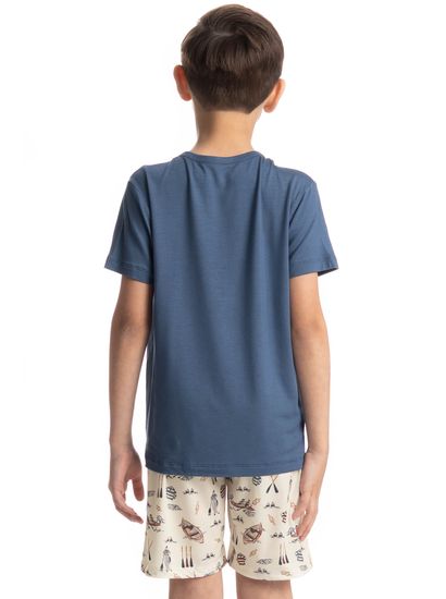 Pijama Infantil Curto Joaquim - Imagem 2 - Desktop
