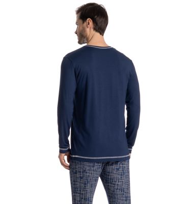 Pijama Masculino Longo Luigi - Imagem 4 - Mobile