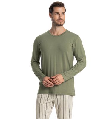 Pijama Masculino Longo Bernardo - Imagem 3 - Mobile