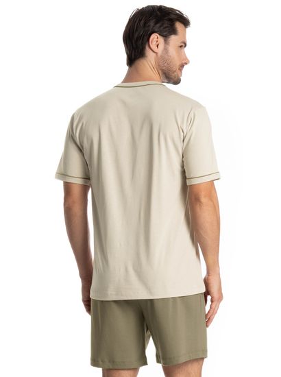 Pijama Masculino Curto Dado - Imagem 2 - Desktop