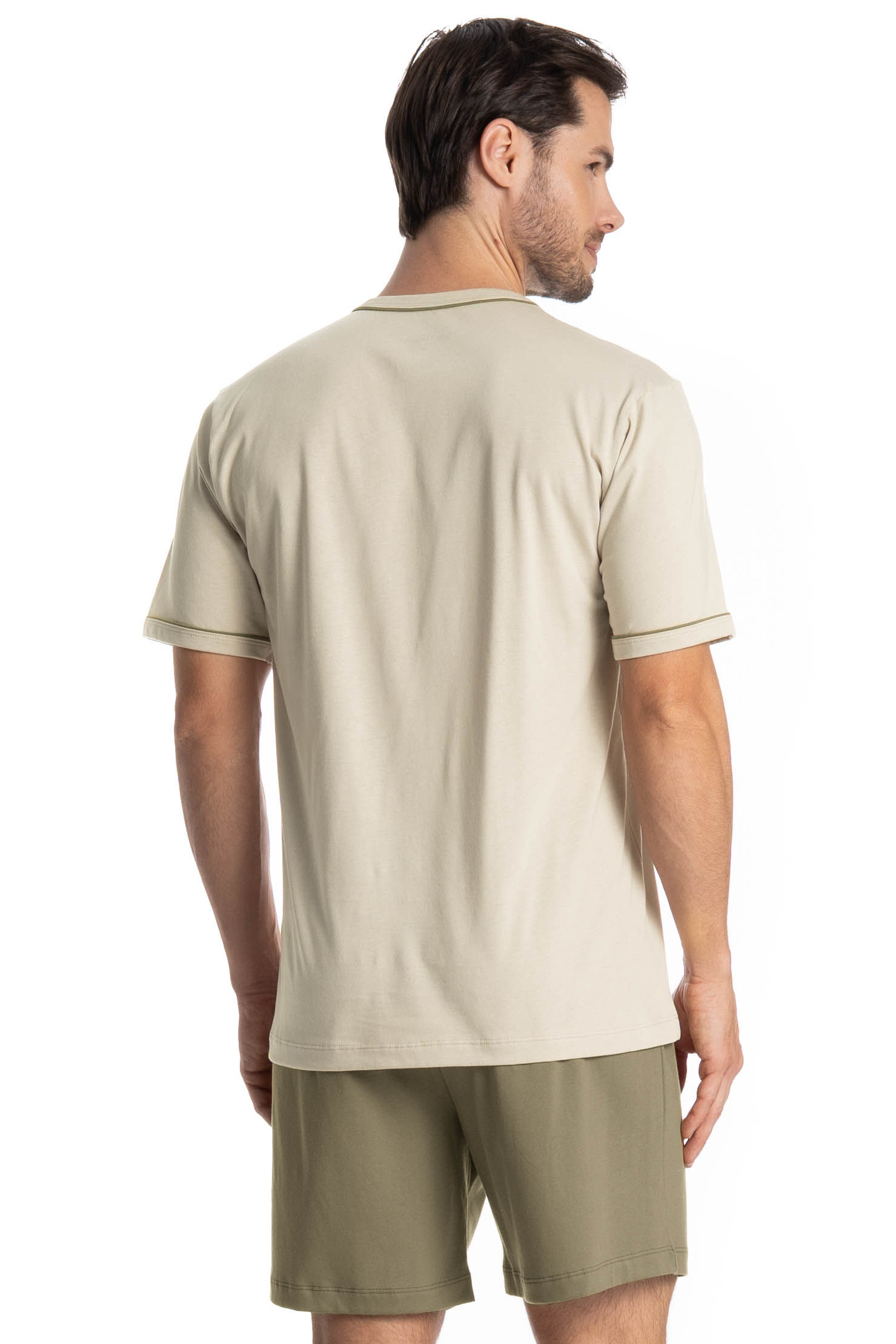 Pijama Masculino Curto Dado Verde - Imagem 2