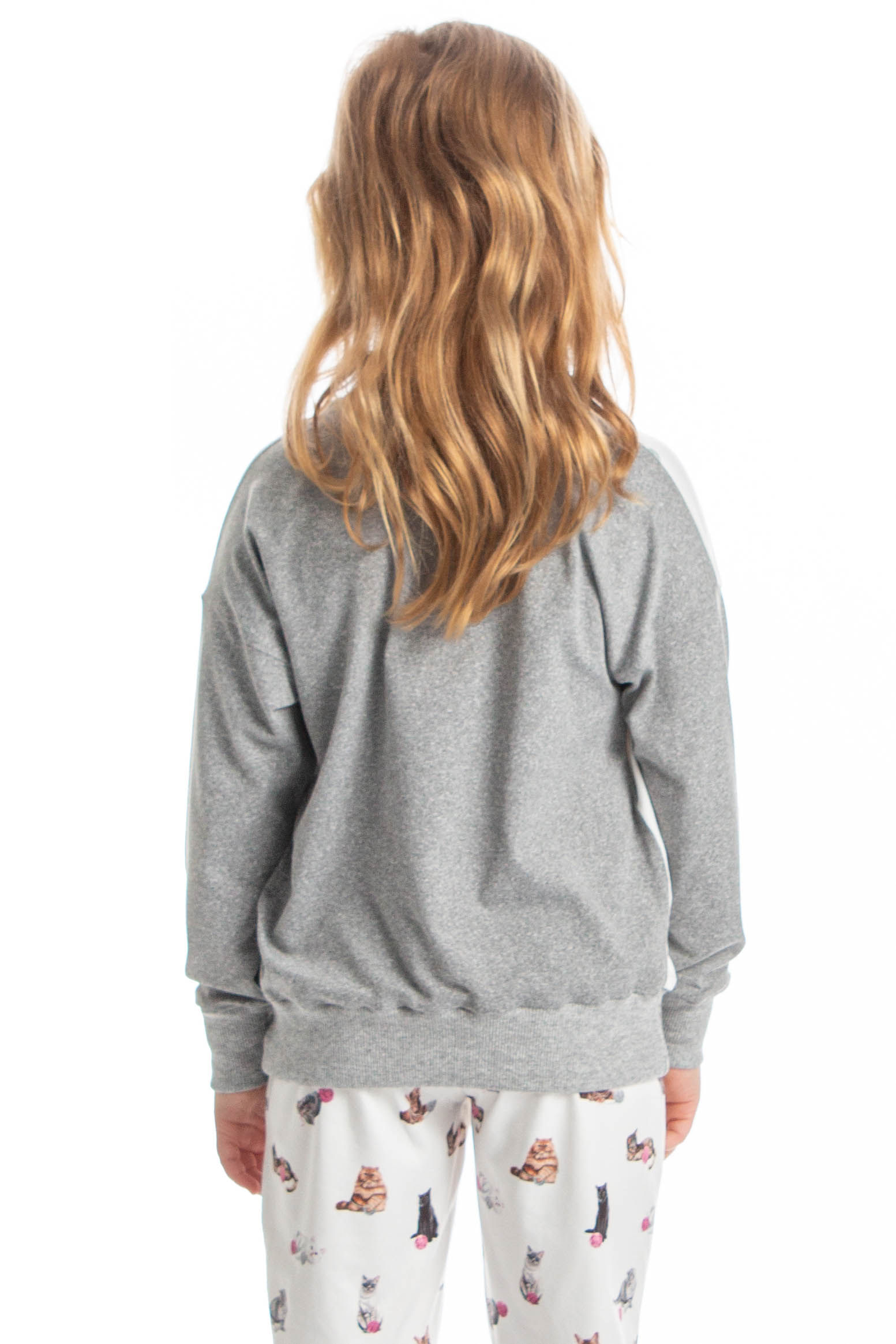 Pijama Infantil Longo Cats - Imagem 4 - Mobile