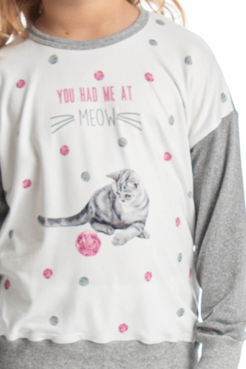Pijama Infantil Longo Cats - Imagem 5 - Mobile