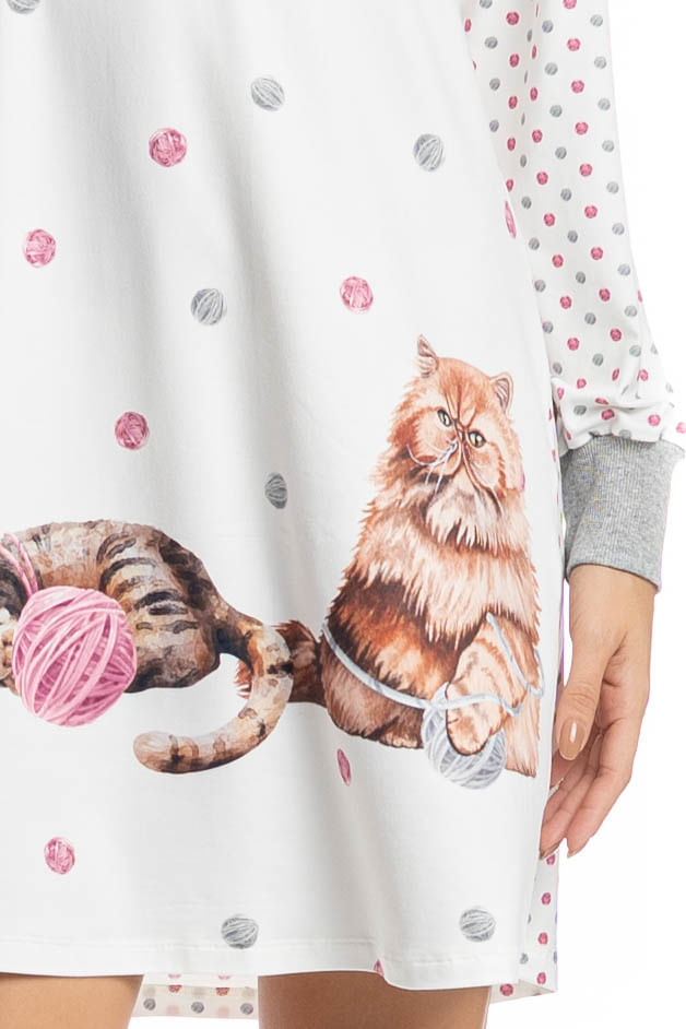 Camisão Manga Longa Cats - Imagem 5 - Mobile