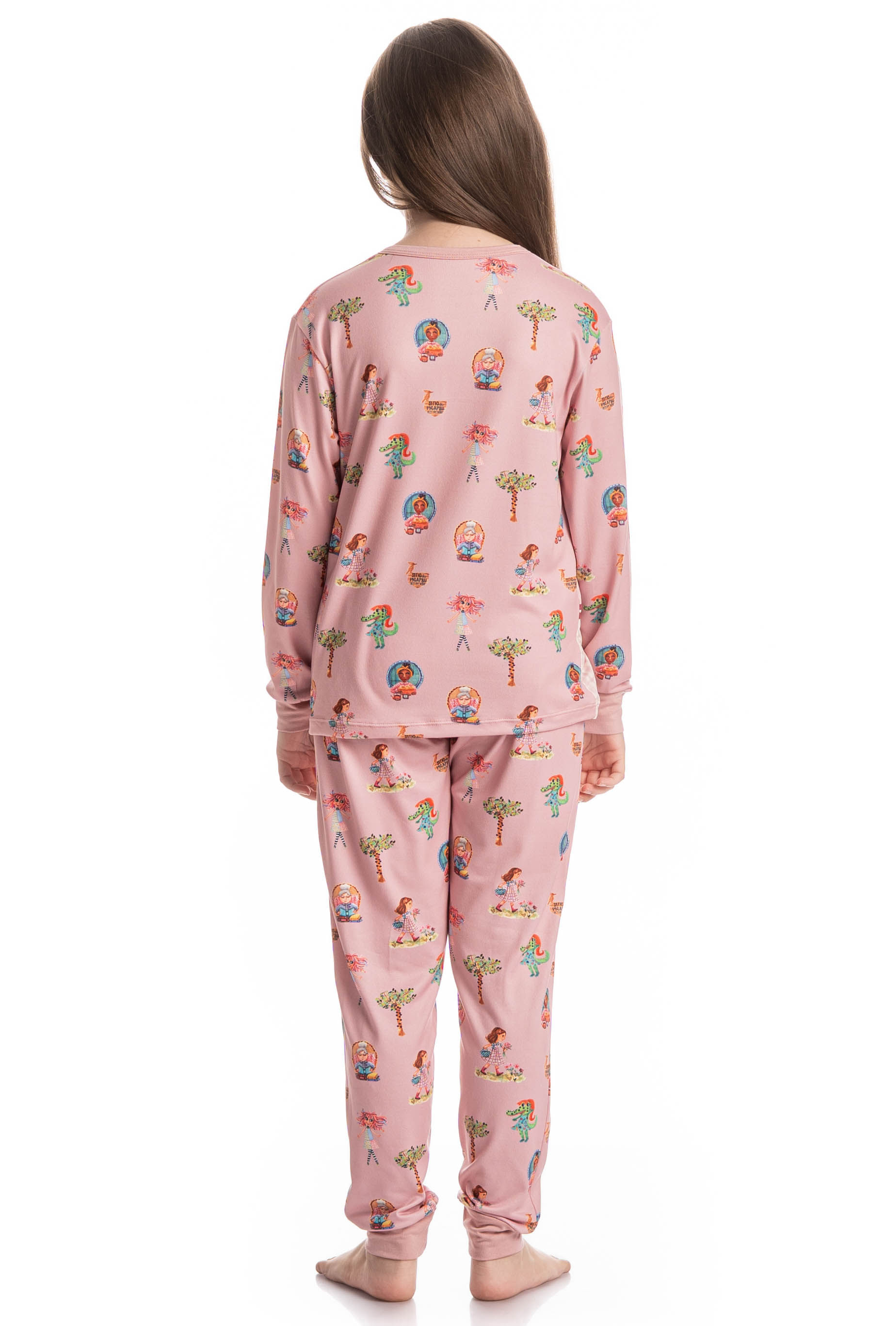 Pijama Infantil Longo Sítio Do Picapau Amarelo Rosa-3 - Imagem 2