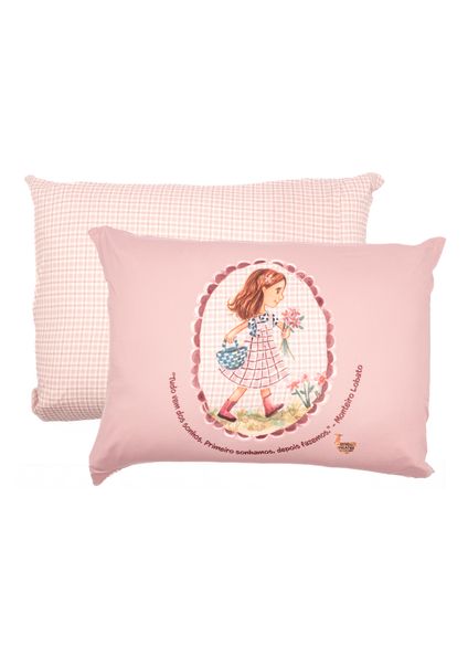 Kit Fronha Feminina Sítio Do Picapau Amarelo Rosa-3 - Imagem 1