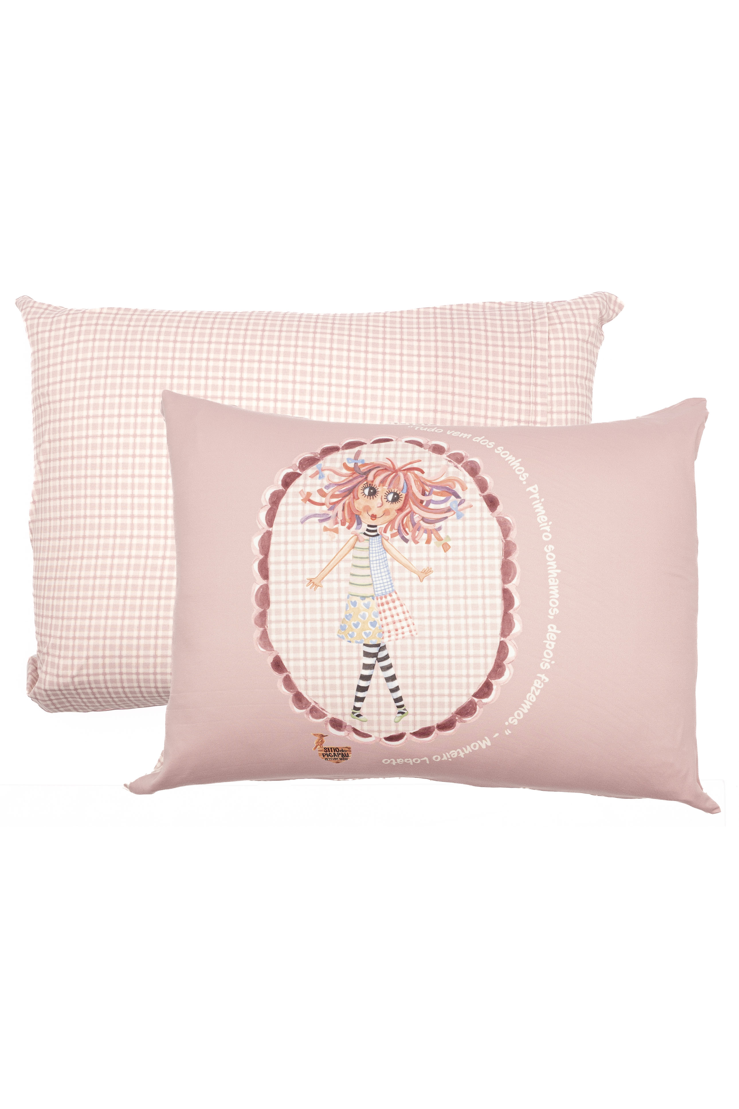 Kit Fronha Feminina Sítio Do Picapau Amarelo Rosa-3 - Imagem 2