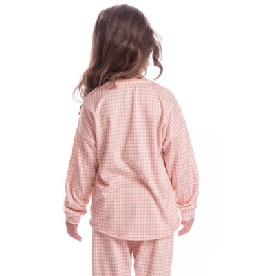 Pijama Feminino Infantil Velvet Longo Sítio Do Picapau Amare - Imagem 4 - Mobile