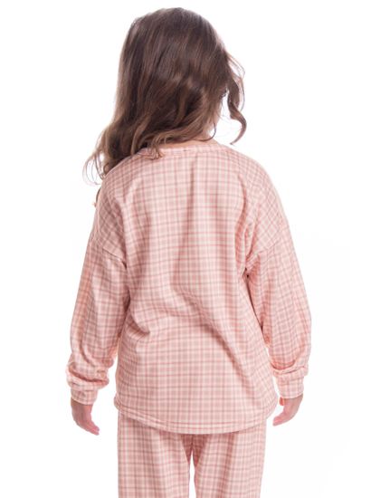 Pijama Feminino Infantil Velvet Longo Sítio Do Picapau Amare - Imagem 4 - Desktop