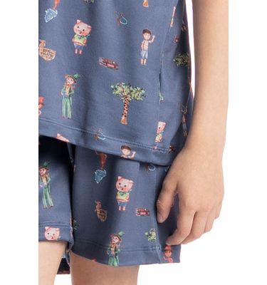 Pijama Masculino Infantil Curto Sítio Do Picapau Amarelo - Imagem 5 - Mobile