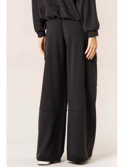 Calça Feminina Cargo Modal Duo Boxy - Imagem 4 - Desktop