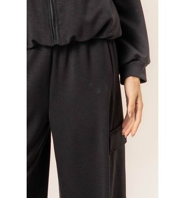 Calça Feminina Cargo Modal Duo Boxy - Imagem 5 - Mobile