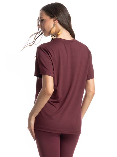 Camiseta Feminina Merlot - Imagem 2 - Desktop