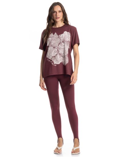 Camiseta Feminina Merlot - Imagem 3 - Desktop
