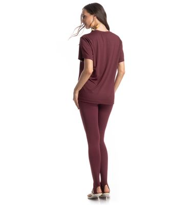 Camiseta Feminina Merlot - Imagem 4 - Mobile
