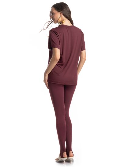 Camiseta Feminina Merlot - Imagem 4 - Desktop