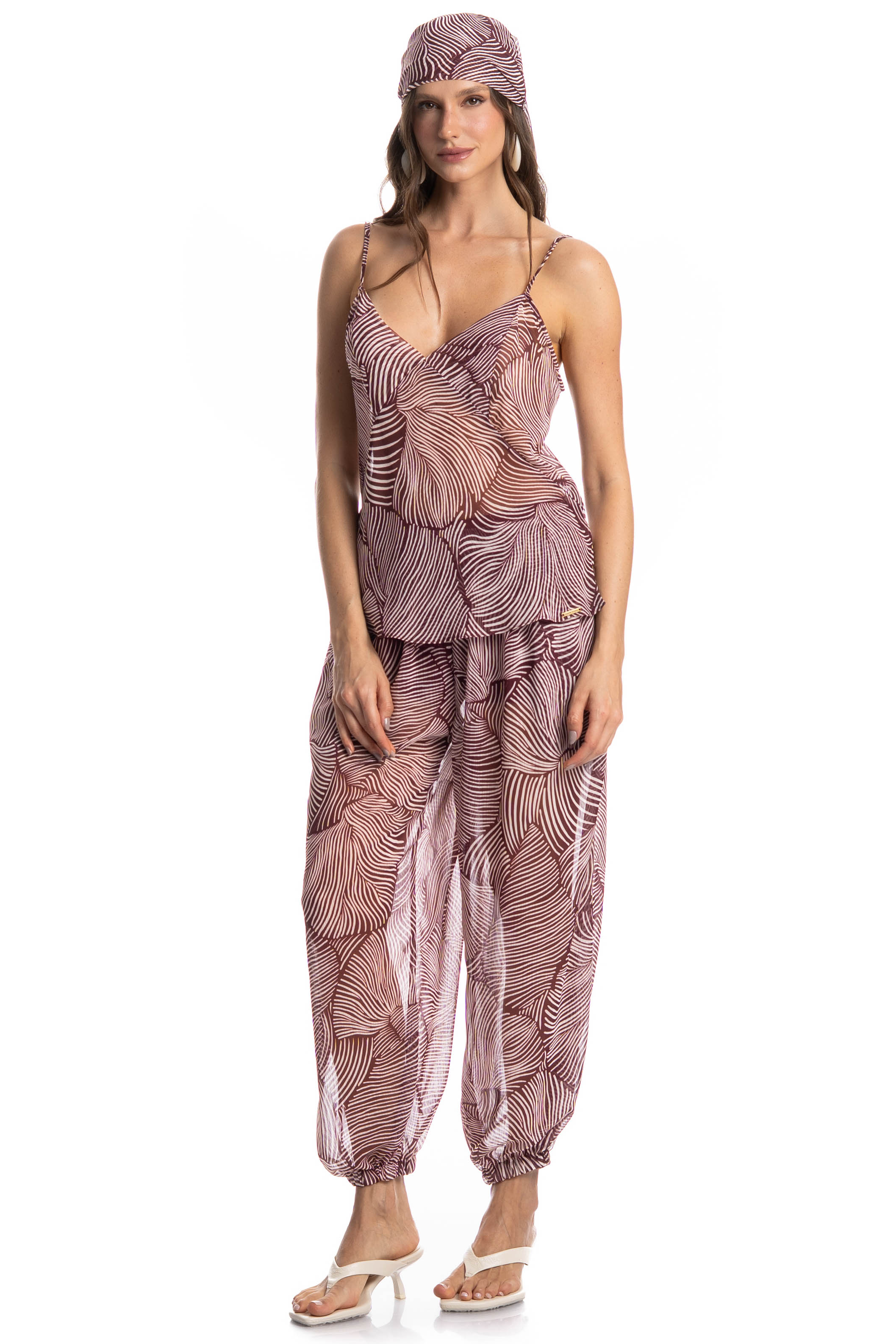 Blusa Alcinha Merlot - Imagem 3 - Mobile