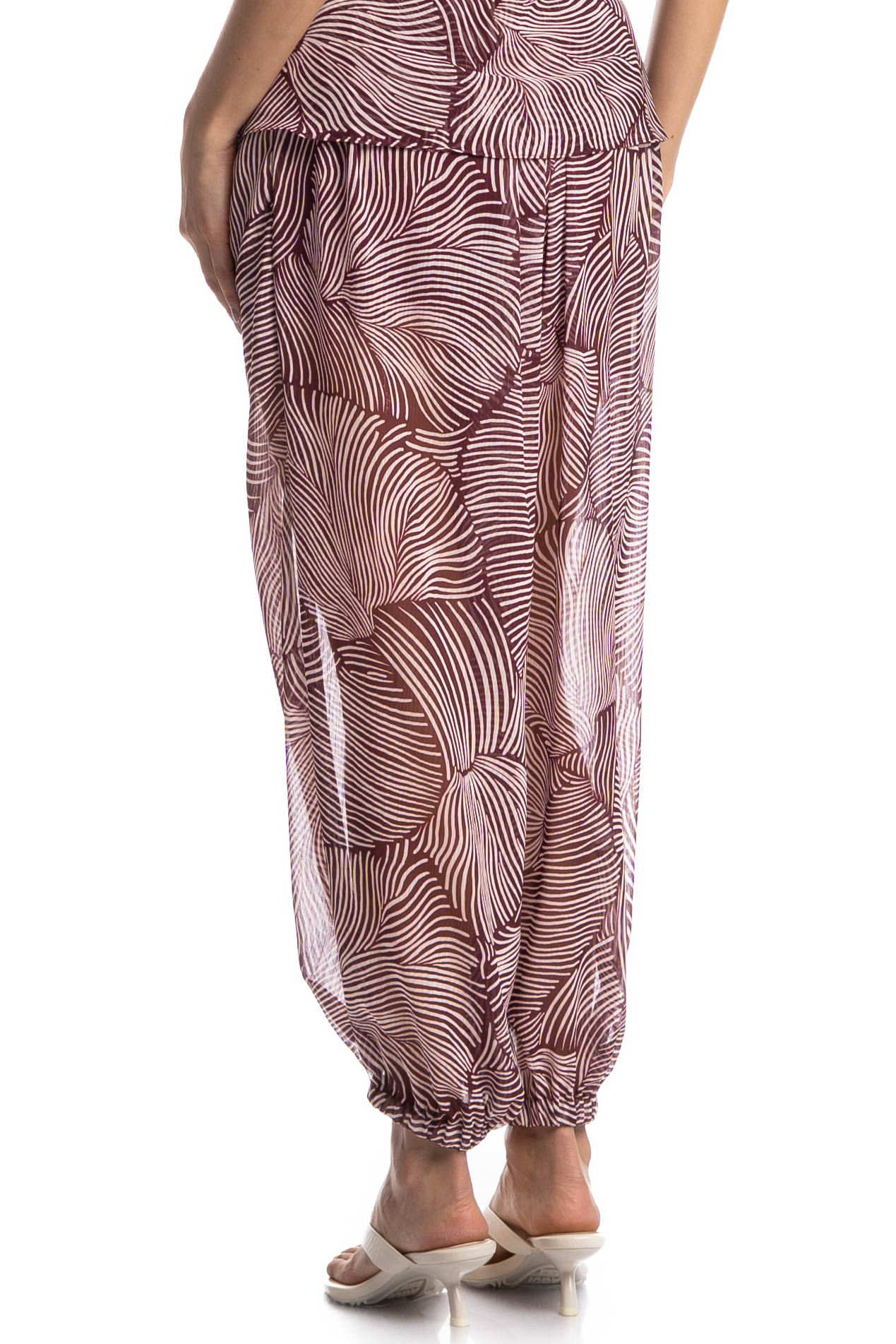 Calça Com Bolso Merlot - Imagem 4 - Mobile