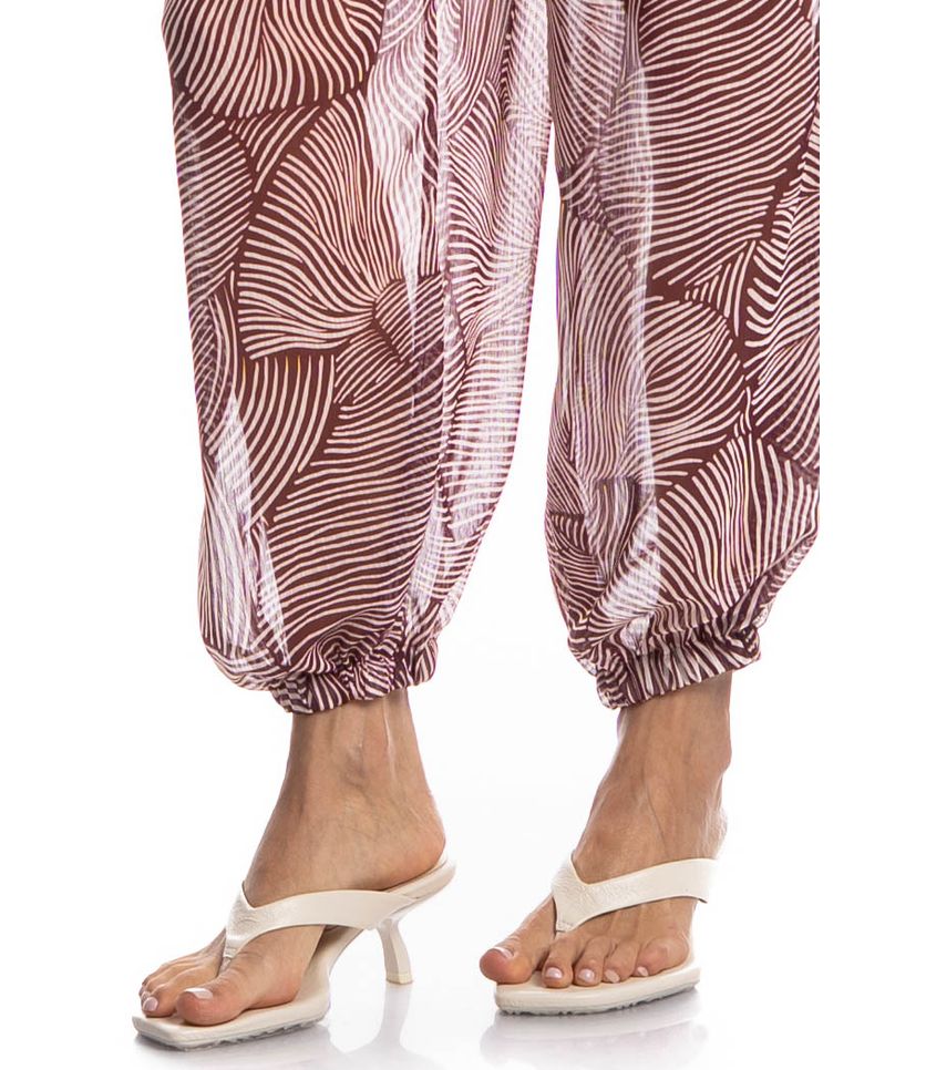 Calça Com Bolso Merlot - Imagem 5 - Desktop