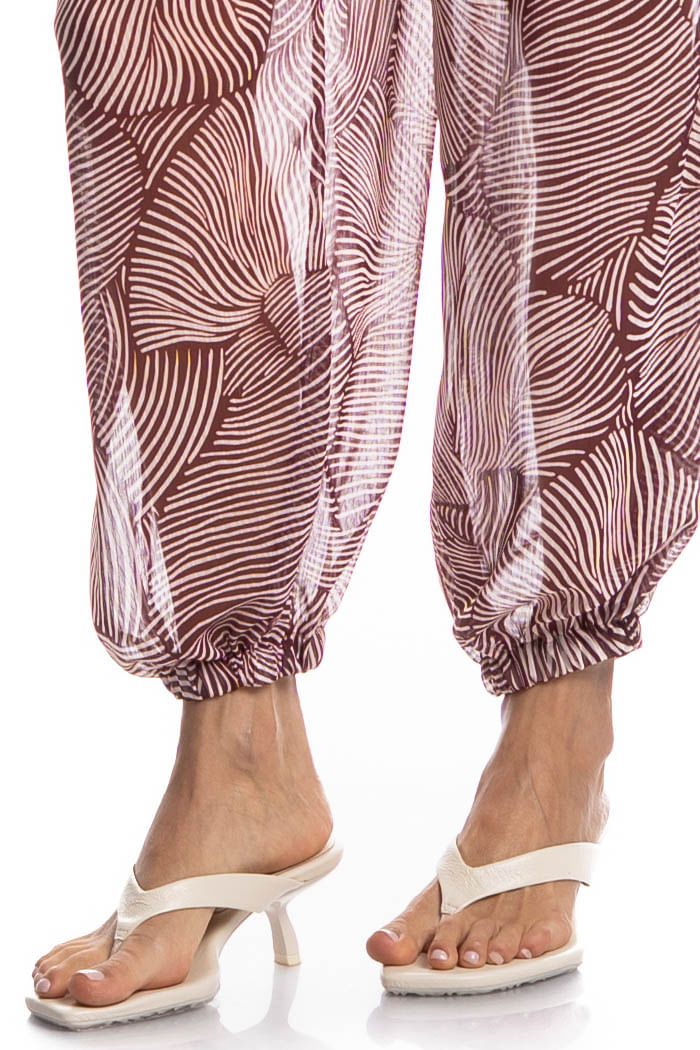 Calça Com Bolso Merlot - Imagem 5 - Mobile