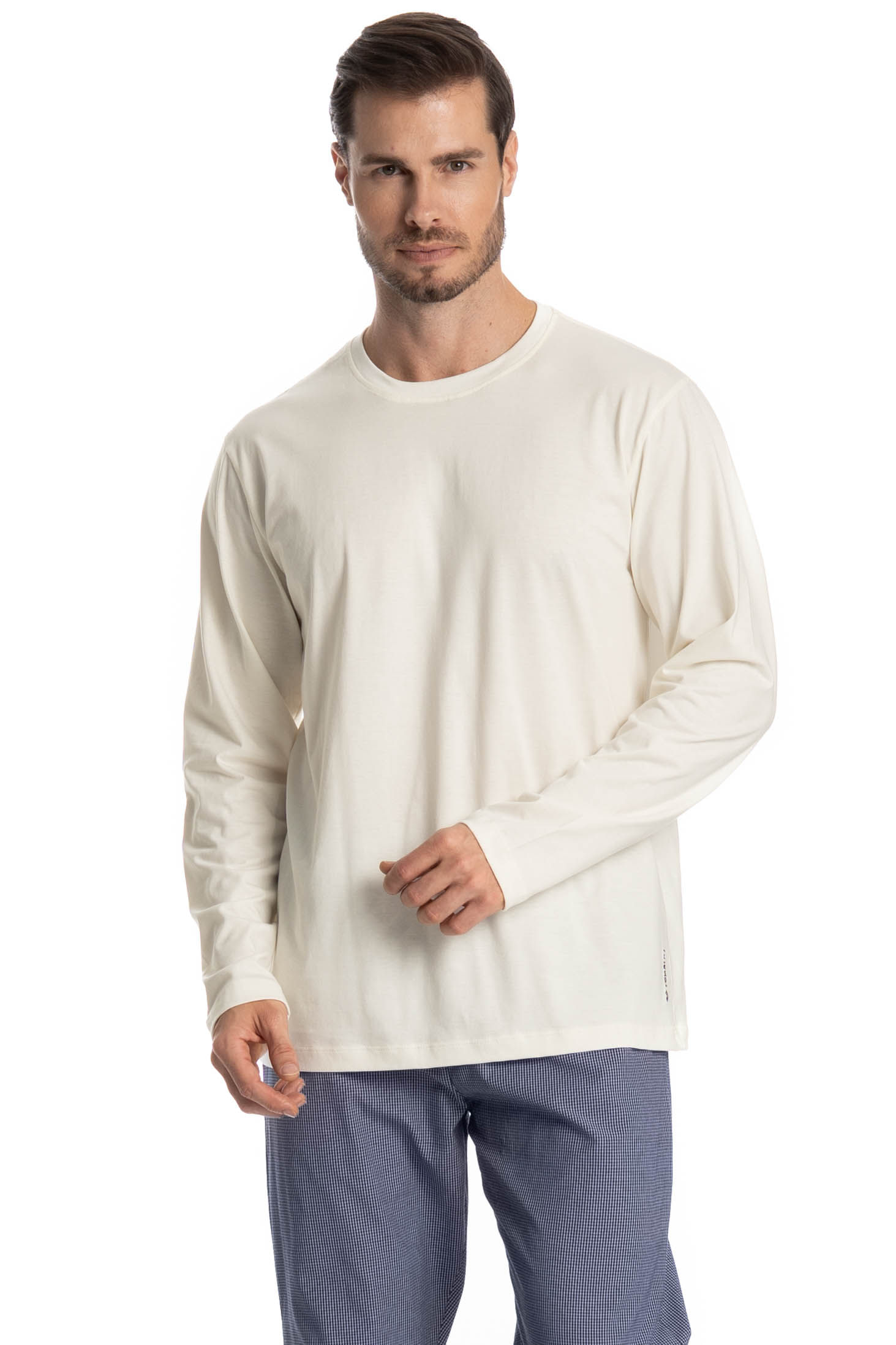 Pijama Masculino Longo Lorenzo - Imagem 3 - Mobile