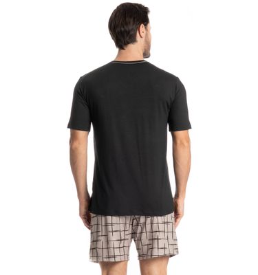 Pijama Masculino Curto Felipe - Imagem 2 - Mobile