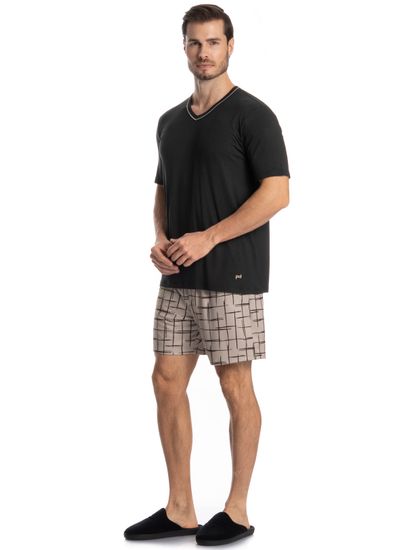 Pijama Masculino Curto Felipe - Imagem 3 - Desktop