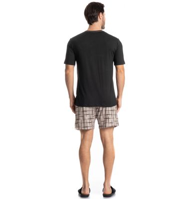 Pijama Masculino Curto Felipe - Imagem 4 - Mobile