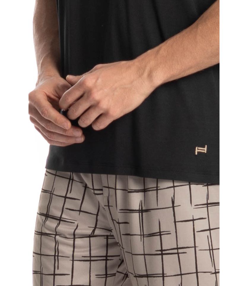 Pijama Masculino Curto Felipe - Imagem 5 - Desktop