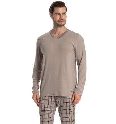 Pijama Masculino Longo Felipe - Imagem 3 - Mobile
