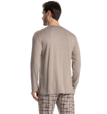 Pijama Masculino Longo Felipe - Imagem 4 - Mobile