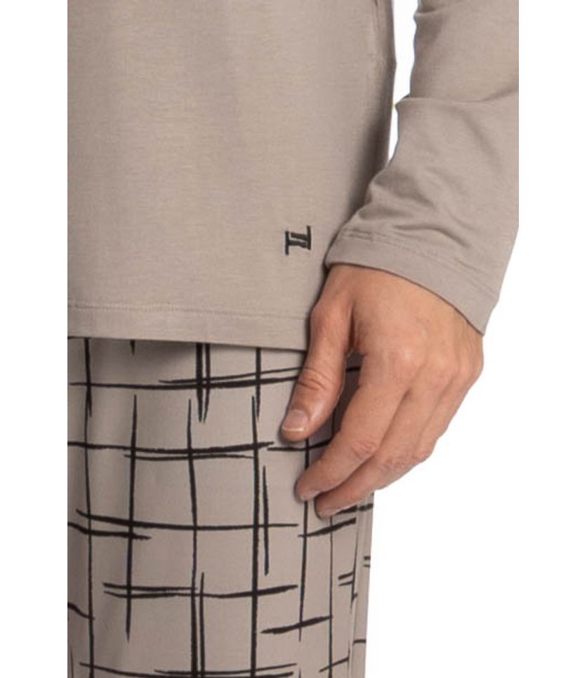 Pijama Masculino Longo Felipe - Imagem 5 - Desktop