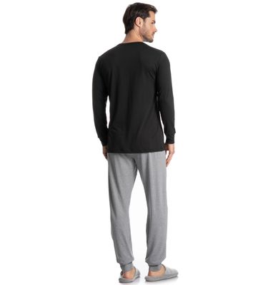 Pijama Masculino Longo Caio - Imagem 2 - Mobile