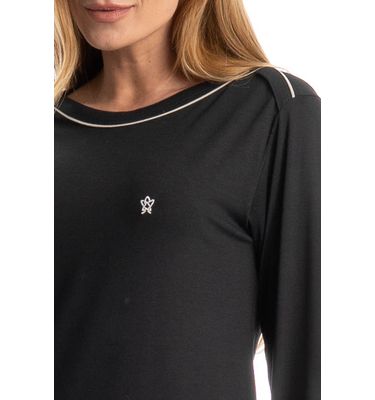 Pijama Feminino Longo Carolina - Imagem 5 - Mobile