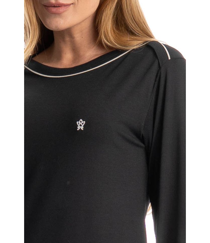 Pijama Feminino Longo Carolina - Imagem 5 - Desktop