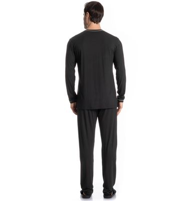 Pijama Masculino Longo Carlos - Imagem 2 - Mobile