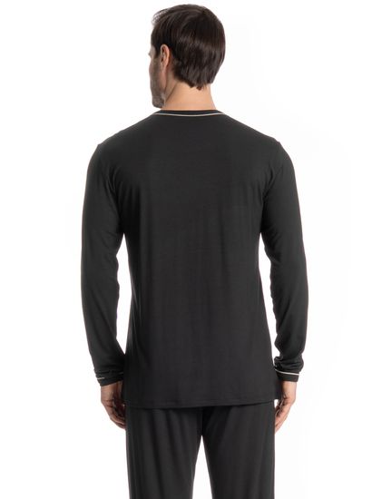 Pijama Masculino Longo Carlos - Imagem 4 - Desktop