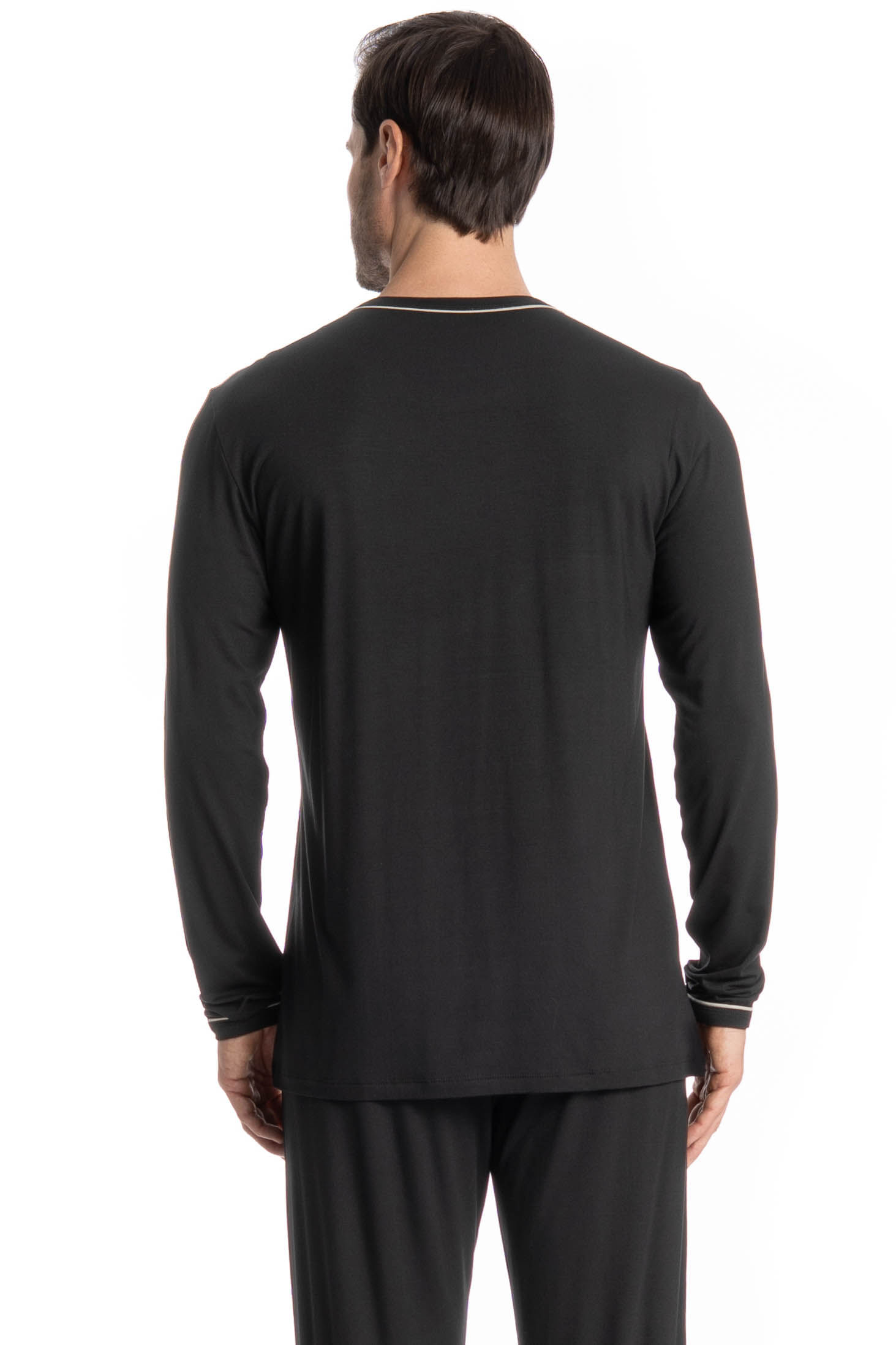 Pijama Masculino Longo Carlos - Imagem 4 - Mobile