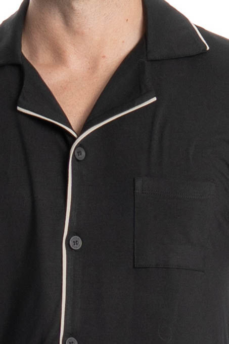 Pijama Masculino Longo Americano Carlos - Imagem 5 - Mobile