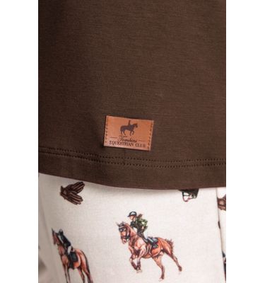 Pijama Masculino Longo Hipismo - Imagem 5 - Mobile