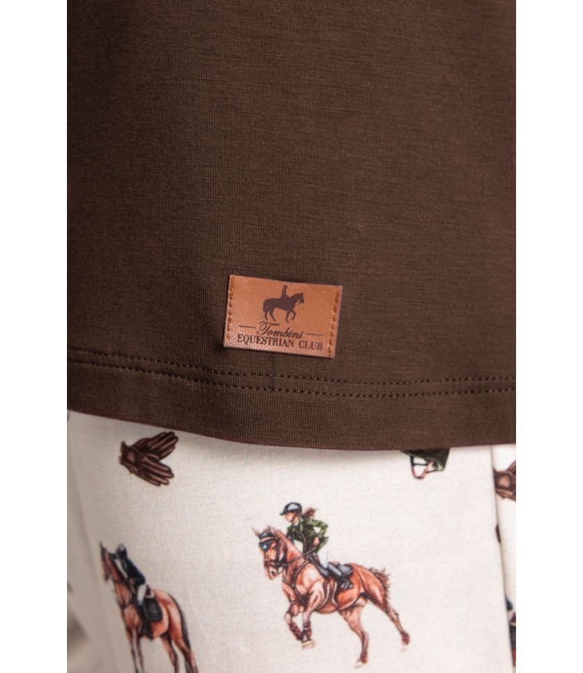 Pijama Masculino Longo Hipismo - Imagem 5 - Desktop