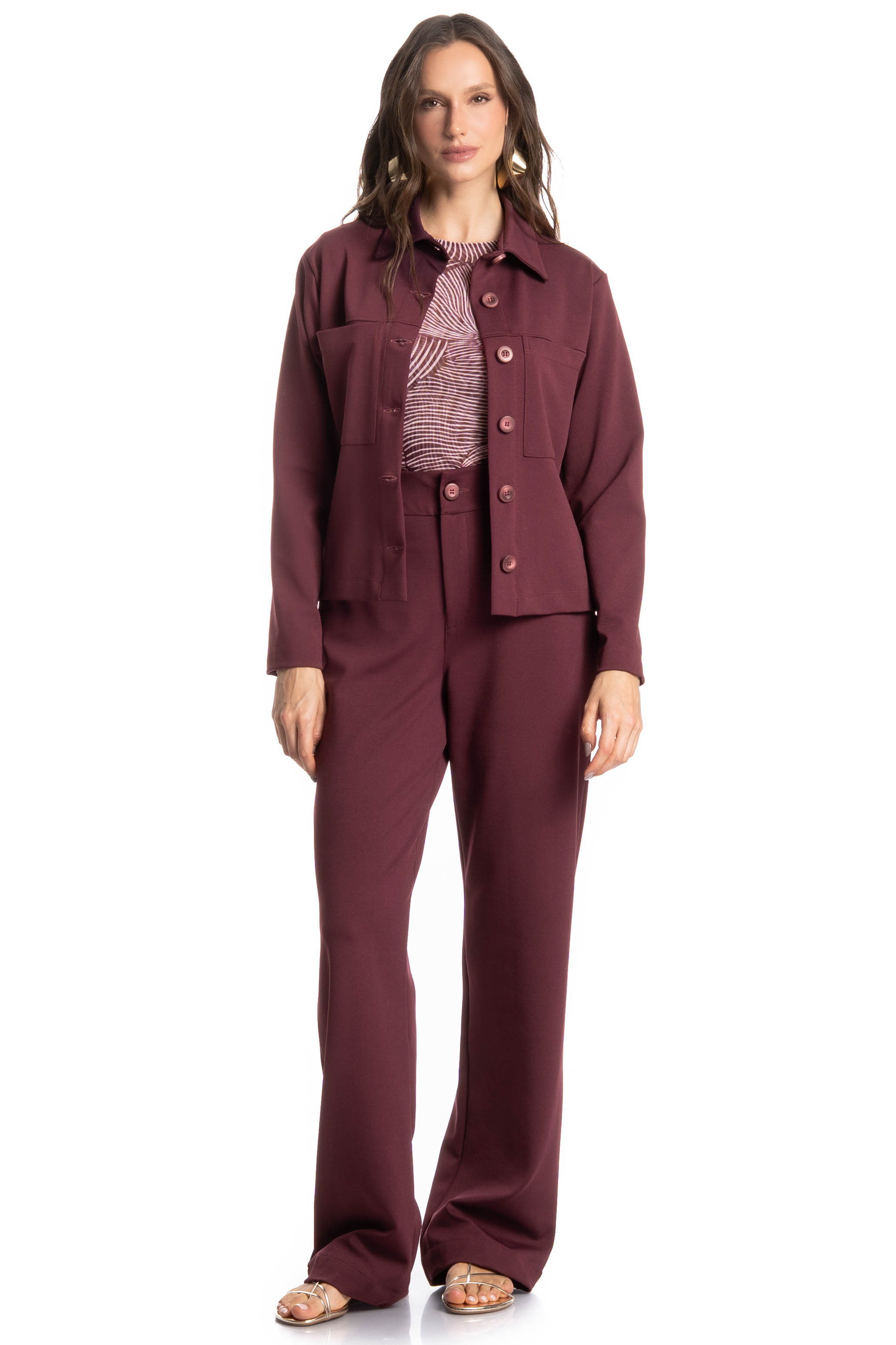Camisa Feminina Daniela - Imagem 3 - Mobile