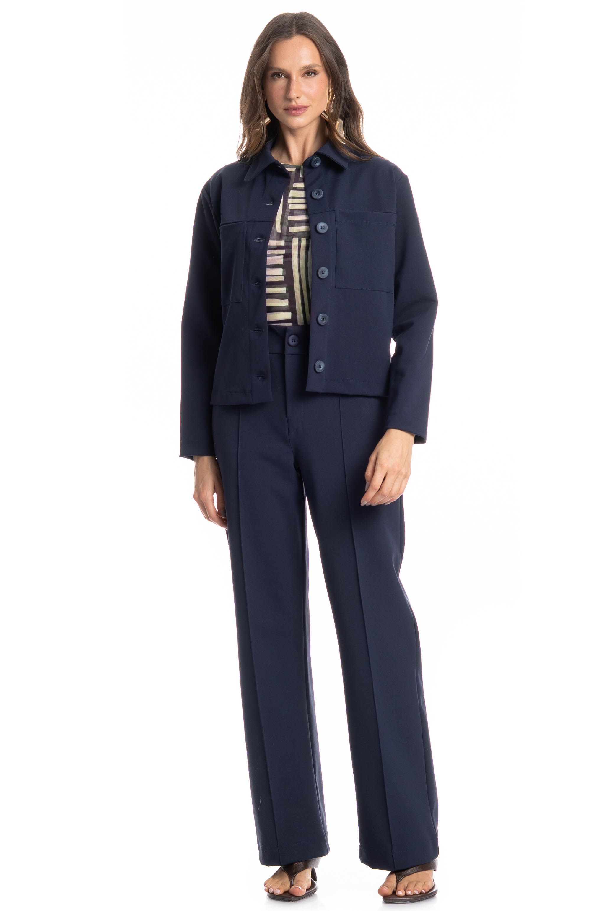Camisa Feminina Daniela - Imagem 3 - Mobile