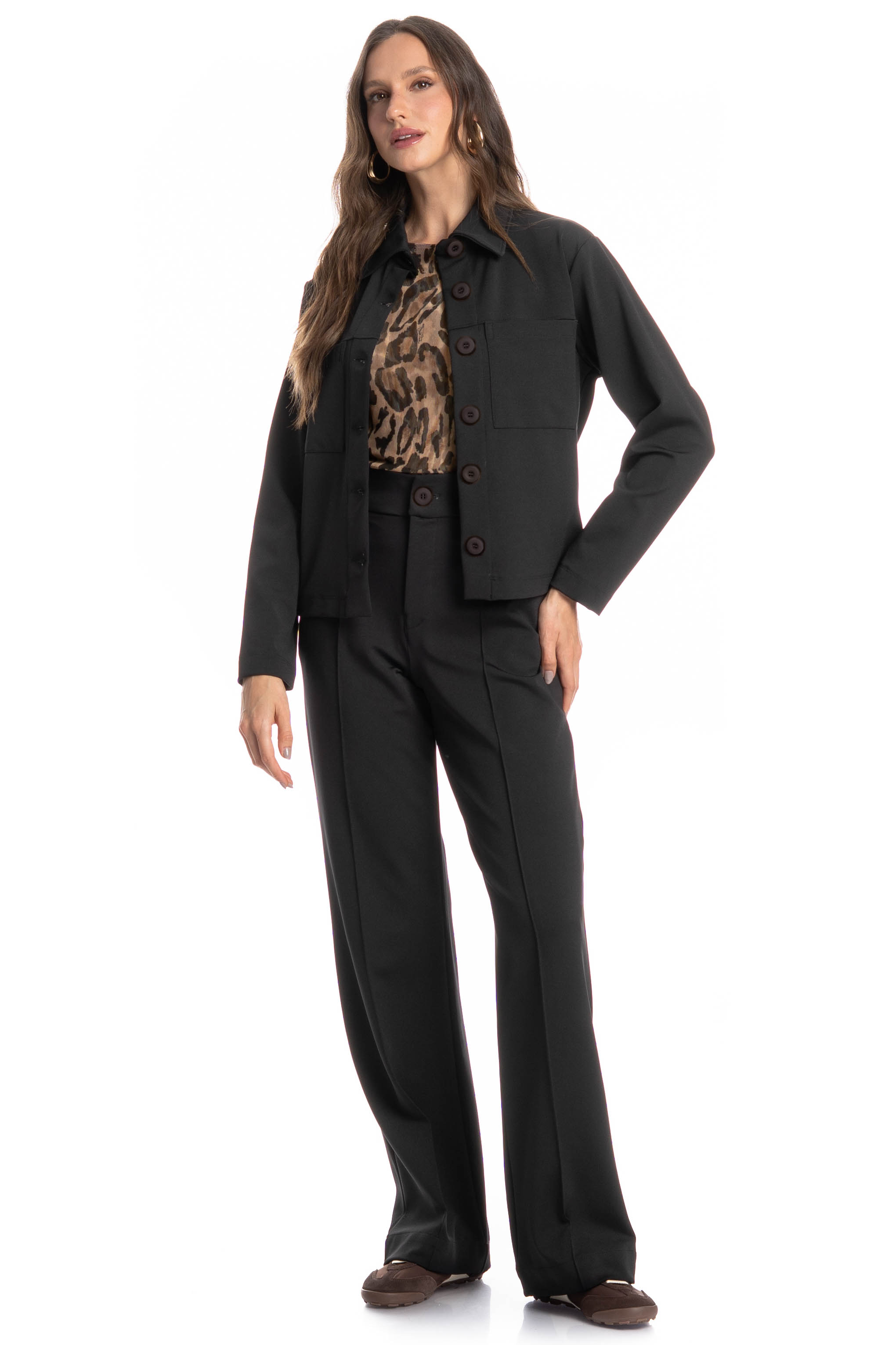 Camisa Feminina Daniela - Imagem 3 - Mobile