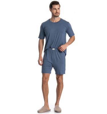 Pijama Masculino Curto Francisco - Imagem 3 - Mobile