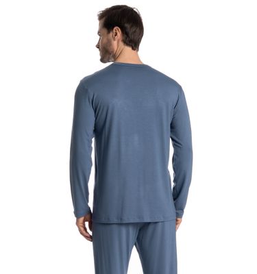 Pijama Masculino Longo Francisco - Imagem 4 - Mobile