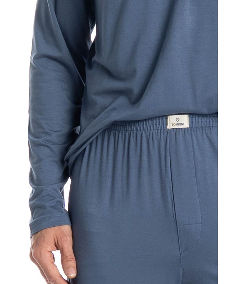 Pijama Masculino Longo Francisco - Imagem 5 - Desktop