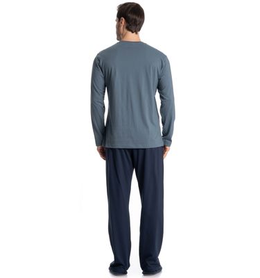 Pijama Masculino Longo Eric - Imagem 2 - Mobile